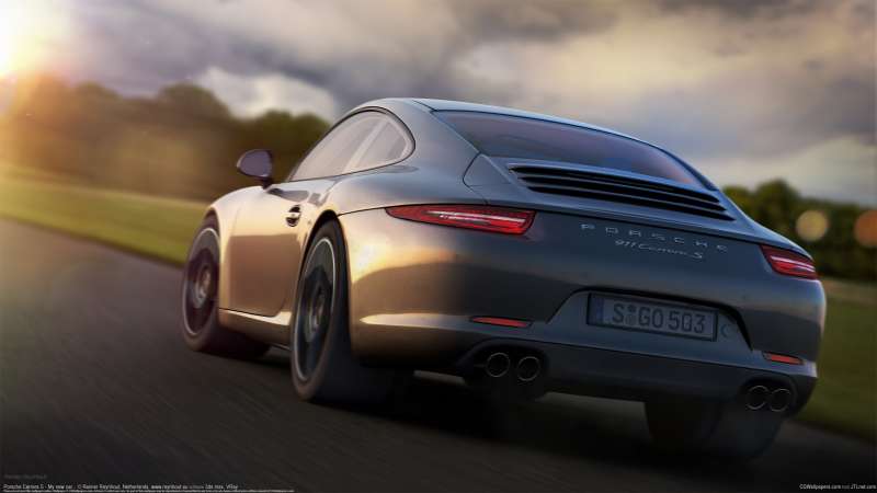 Porsche Carrera S - My new car... Hintergrundbild