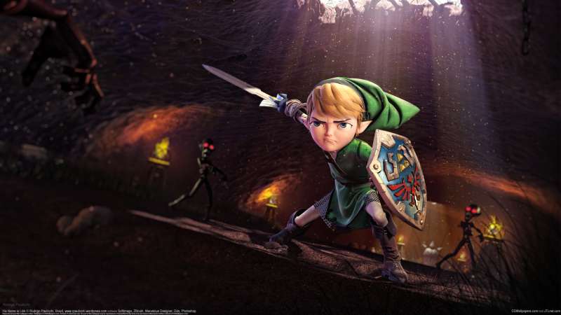 His Name is Link Hintergrundbild