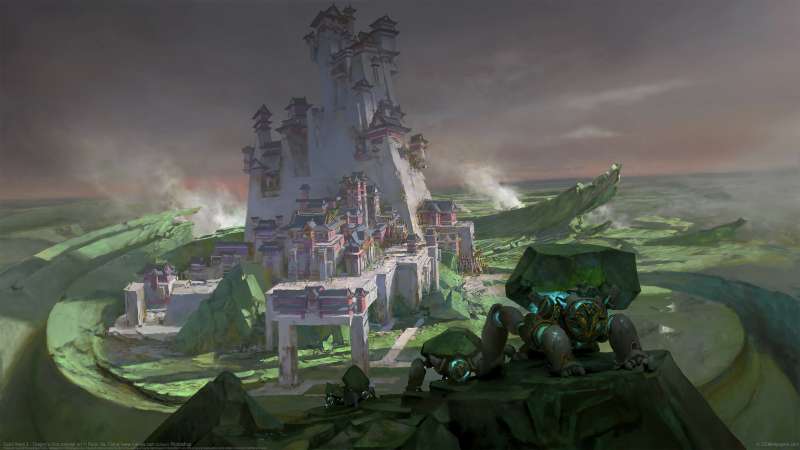 Guild Wars 2 - Dragon's End concept art Hintergrundbild