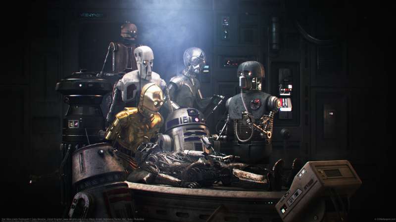 Star Wars meets Rembrandt Hintergrundbild