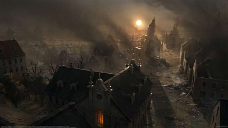 Castlevania Season 2 Backgrounds Destroyed Braila Hintergrundbild