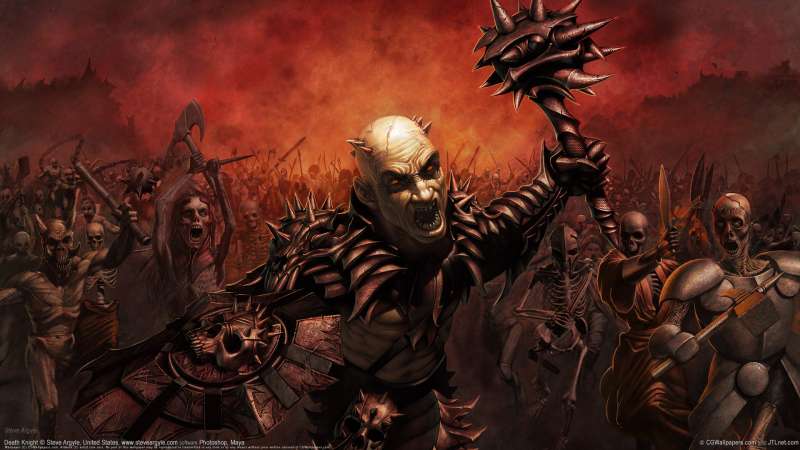 Death Knight Hintergrundbild