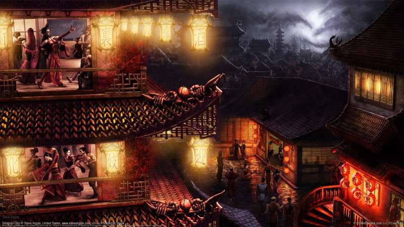 Scorpion City Hintergrundbild