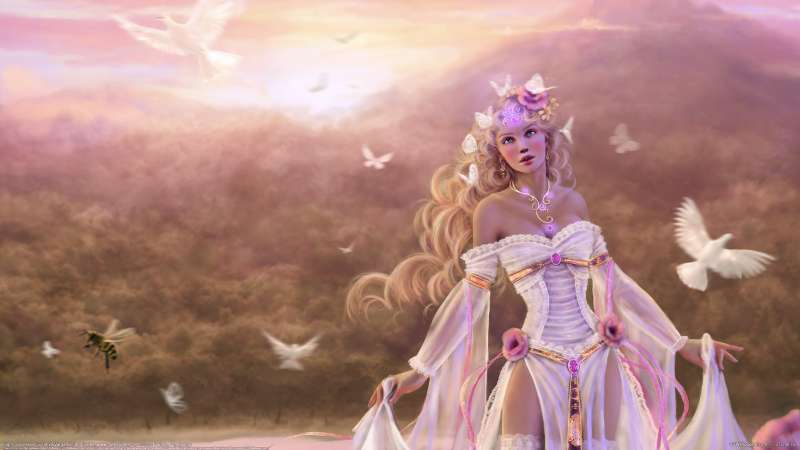 Light Sorceress Hintergrundbild
