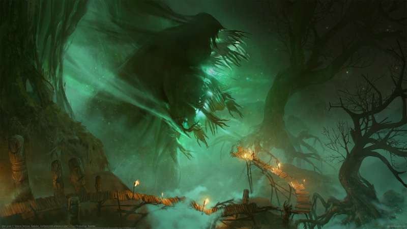 Mist gods Hintergrundbild