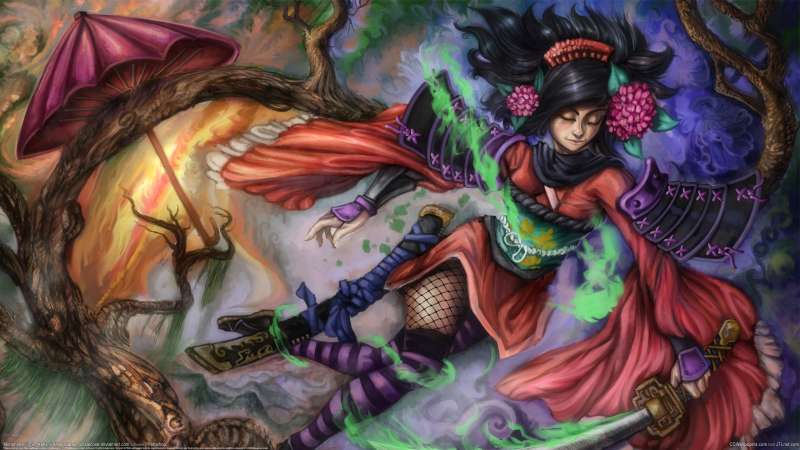 Momohime Hintergrundbild