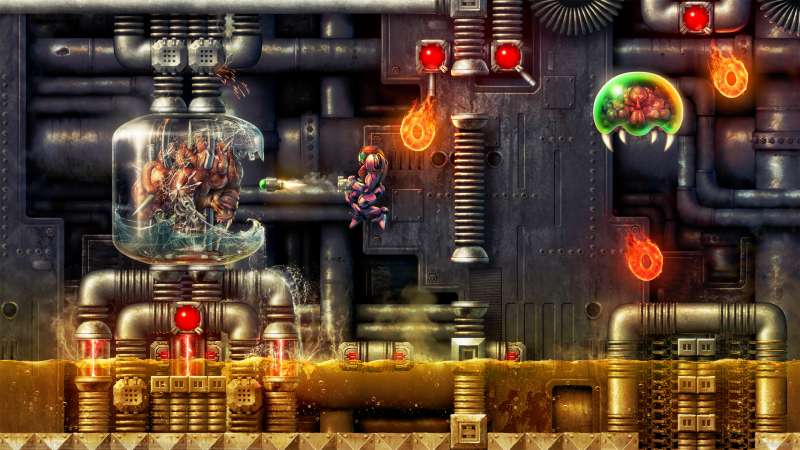 Super Metroid - Depths of Tourian Hintergrundbild