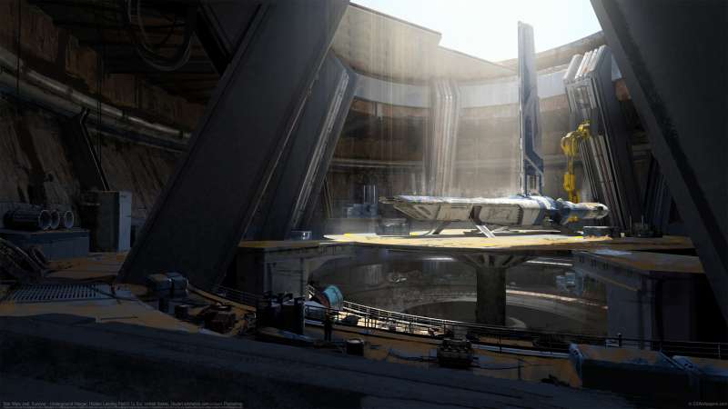 Star Wars Jedi: Survivor - Underground Hangar, Hidden Landing Pad Hintergrundbild
