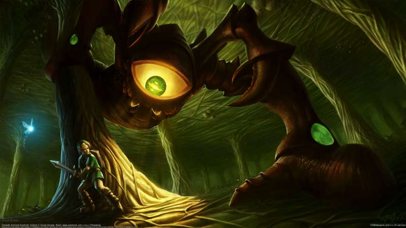 Parasitic Armored Arachnid: Gohma Hintergrundbild
