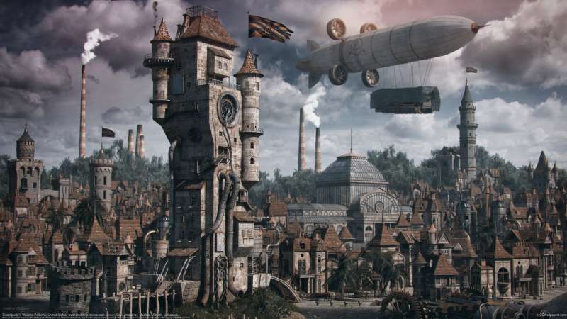 Steampunk Hintergrundbild