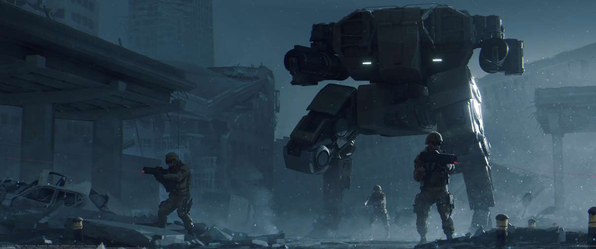 Iron Squad ultrabreit Hintergrundbild