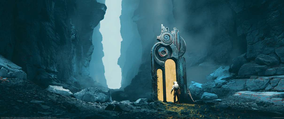 Portal ultrabreit Hintergrundbild