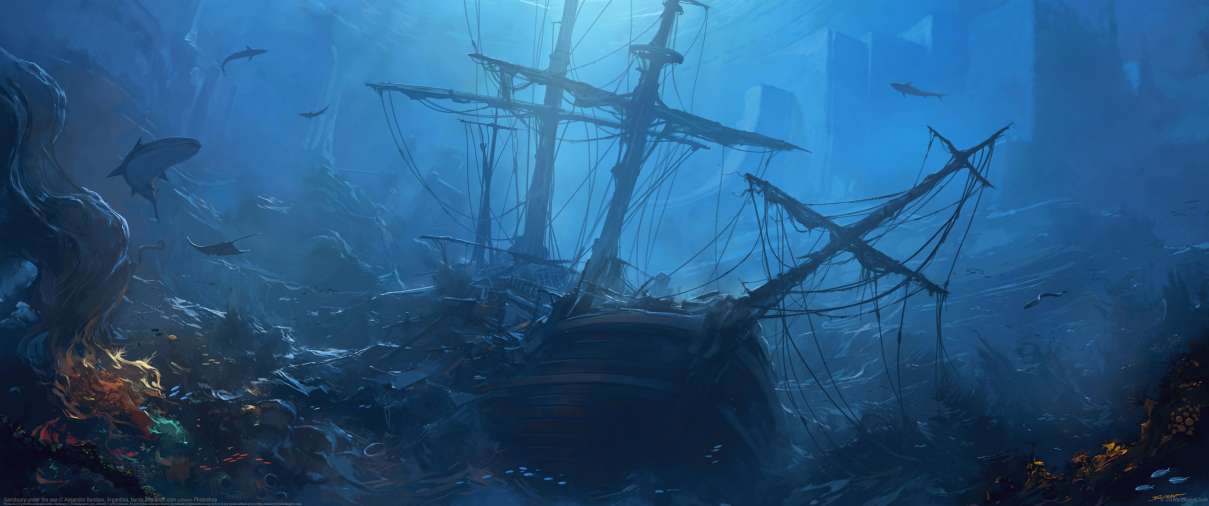 Sanctuary under the sea ultrabreit Hintergrundbild