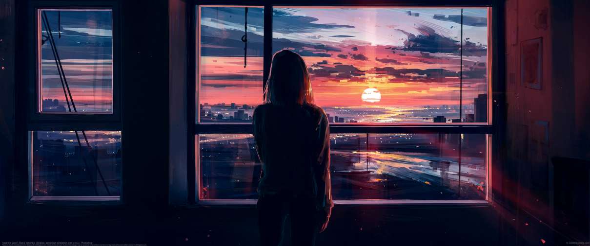 I wait for you ultrabreit Hintergrundbild