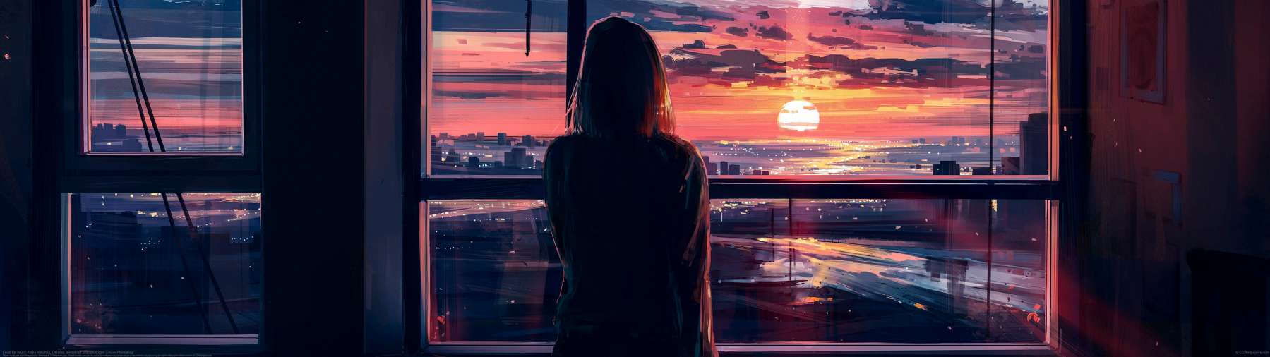 I wait for you ultrabreit Hintergrundbild