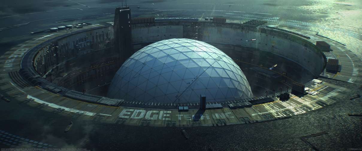 EDGE technologies ultrabreit Hintergrundbild