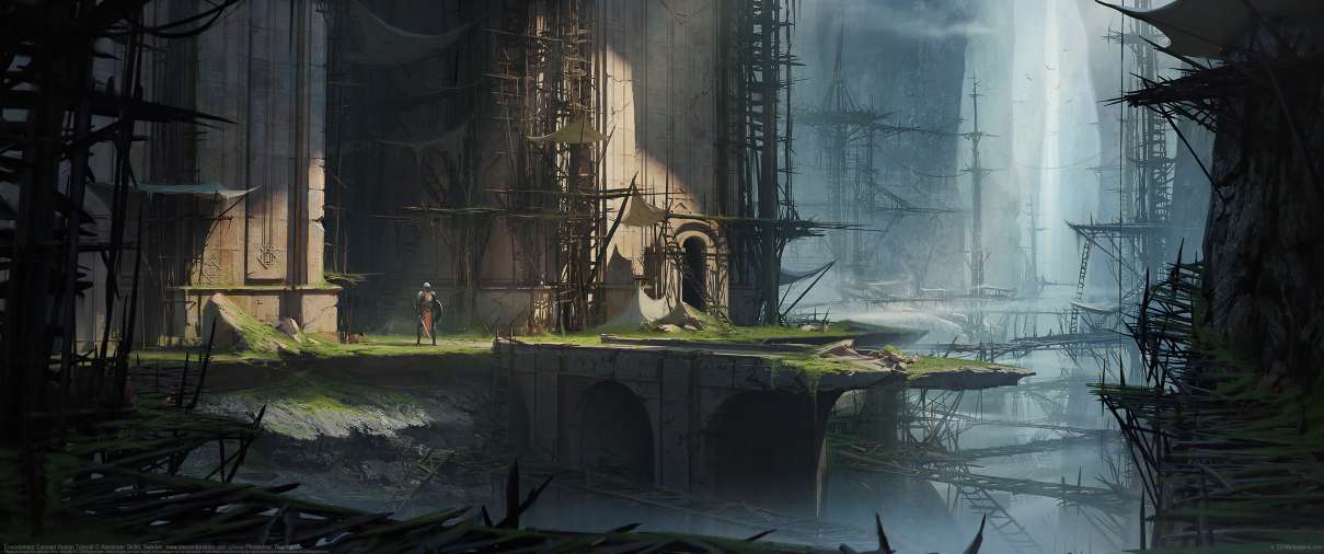 Environment Concept Design Tutorial ultrabreit Hintergrundbild