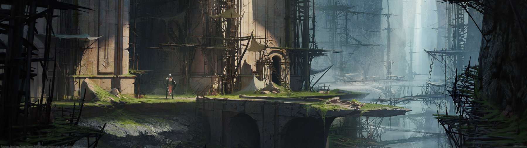 Environment Concept Design Tutorial ultrabreit Hintergrundbild