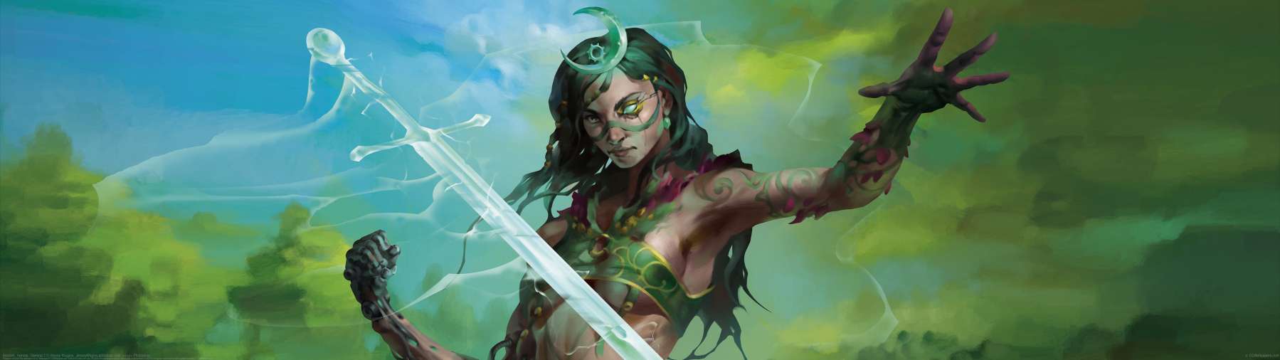 Berserk. Heroes. General 2 ultrabreit Hintergrundbild