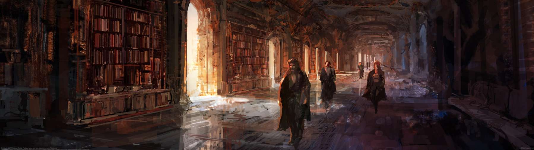 Scholar's Hall ultrabreit Hintergrundbild