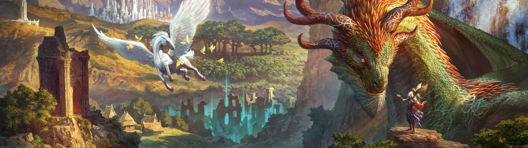 D&D: Forgotten Realms ultrabreit Hintergrundbild