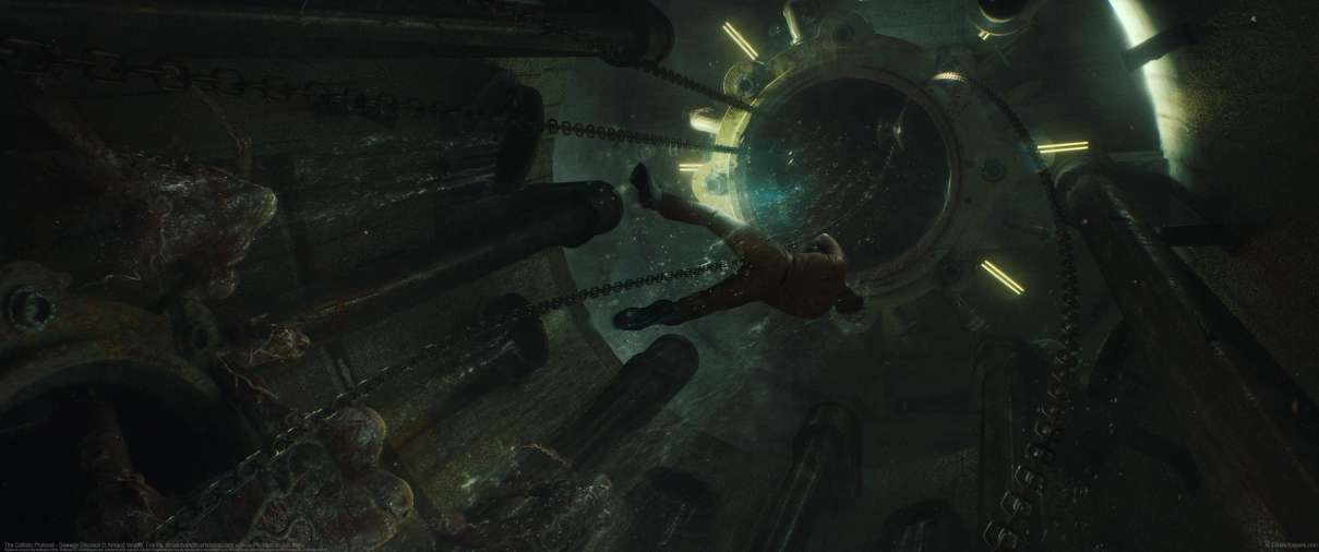 The Callisto Protocol - Sewage Disposal ultrabreit Hintergrundbild