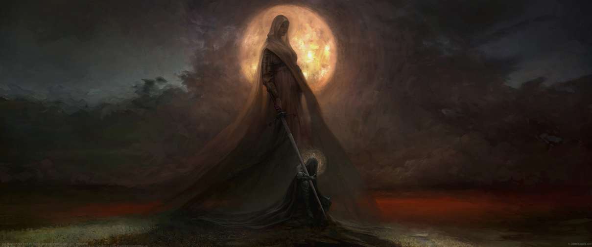 Iron Moon ultrabreit Hintergrundbild