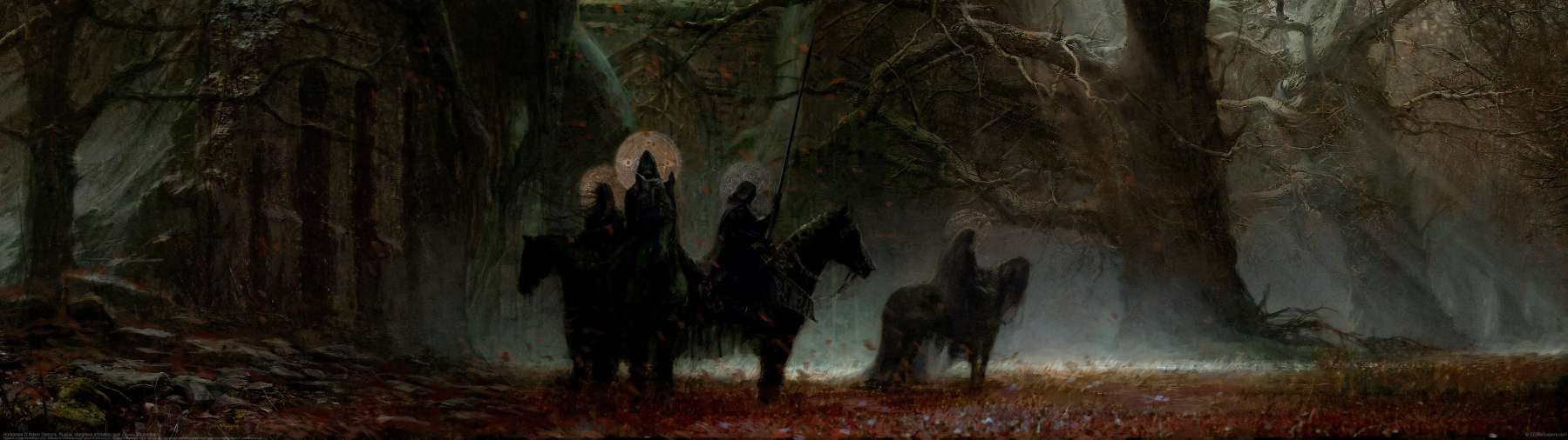 Horsemen ultrabreit Hintergrundbild