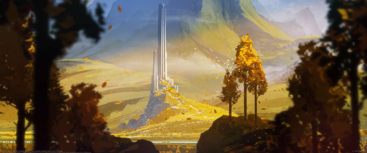 From the Hill - Procreate ultrabreit Hintergrundbild