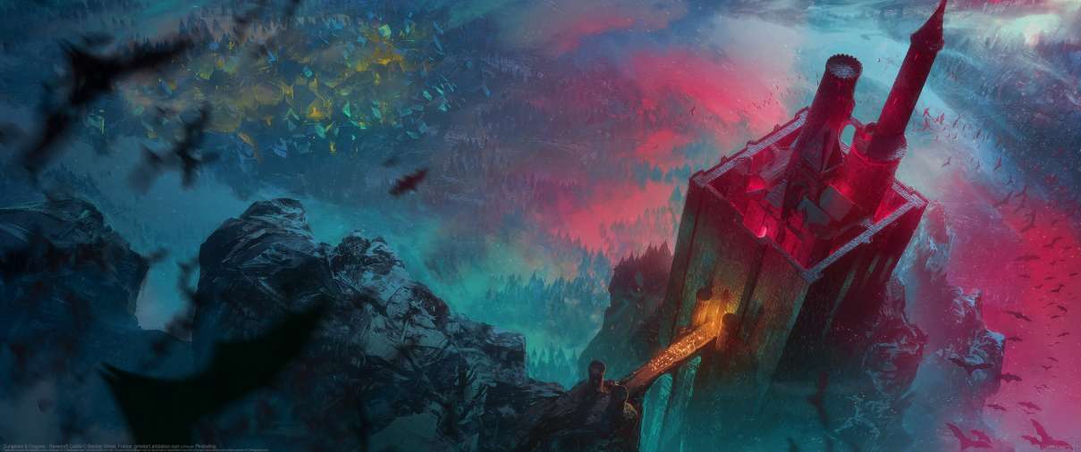 Dungeons & Dragons - Ravenloft Castle ultrabreit Hintergrundbild