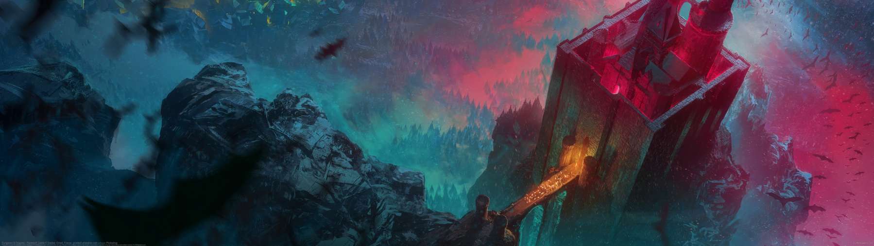 Dungeons & Dragons - Ravenloft Castle ultrabreit Hintergrundbild