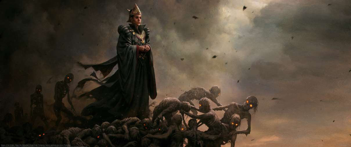 Magus of the Bridge - Magic the Gathering ultrabreit Hintergrundbild