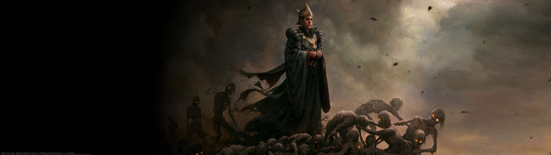 Magus of the Bridge - Magic the Gathering ultrabreit Hintergrundbild