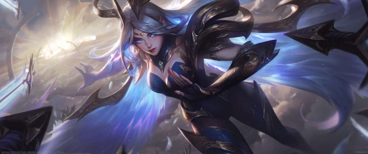 DawnBringer Irelia fan art ultrabreit Hintergrundbild