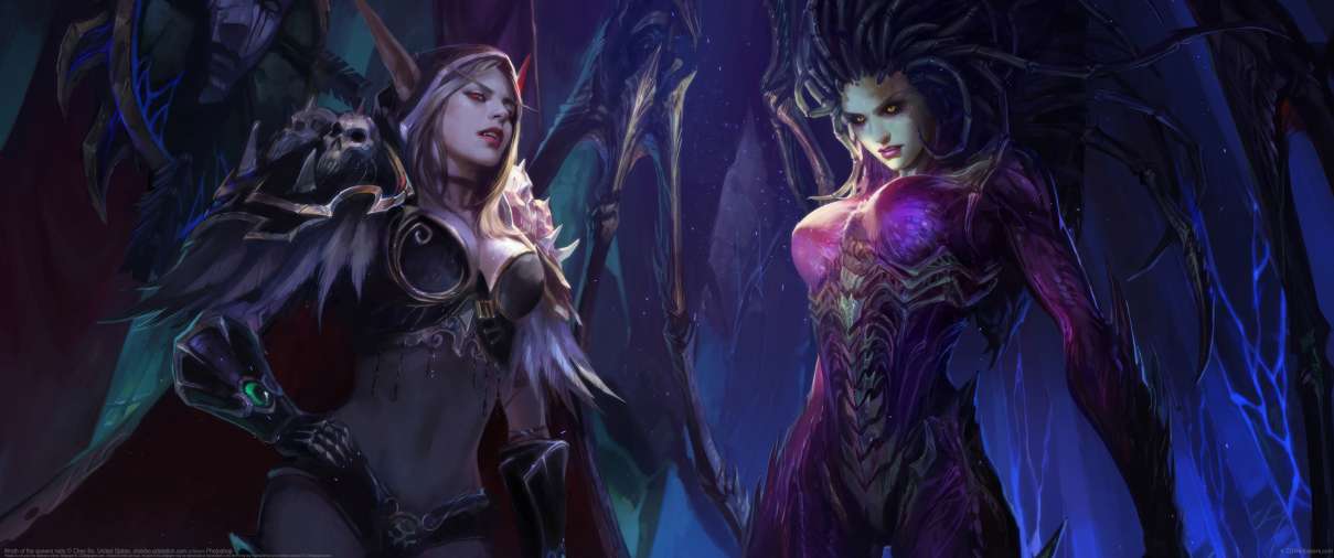 Wrath of the queens redo ultrabreit Hintergrundbild