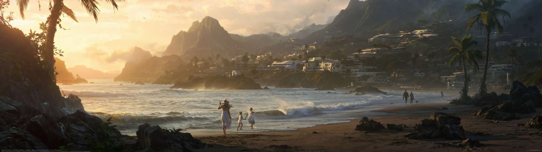 Laguna Beach ultrabreit Hintergrundbild