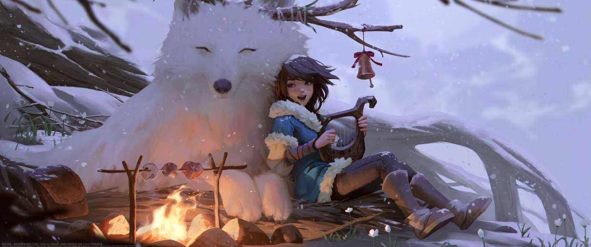 Reindeer - personal project ultrabreit Hintergrundbild