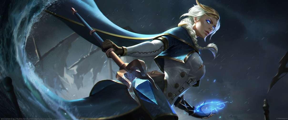 Jaina Proudmoore fan art ultrabreit Hintergrundbild