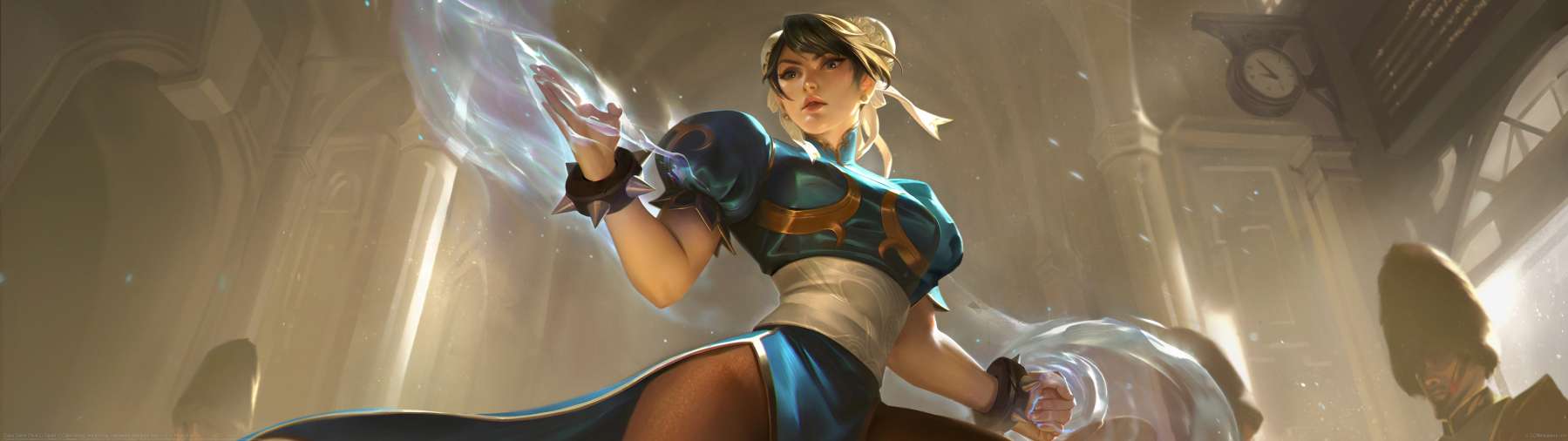 Class Demo Chun Li Fanart ultrabreit Hintergrundbild