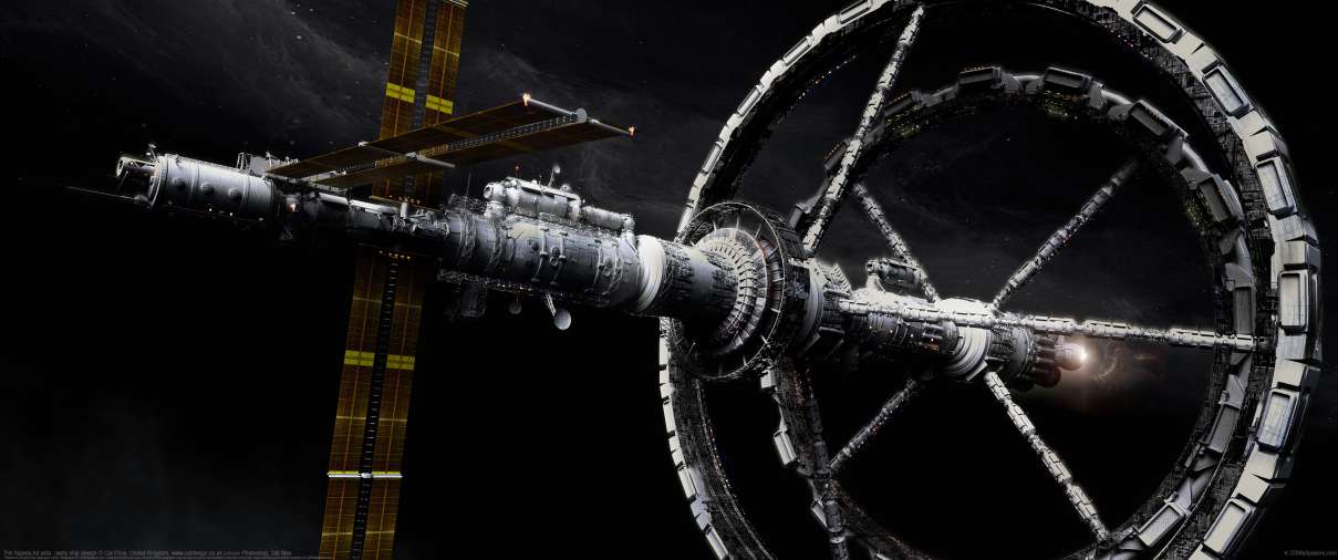 Per Aspera Ad asta : early ship design ultrabreit Hintergrundbild