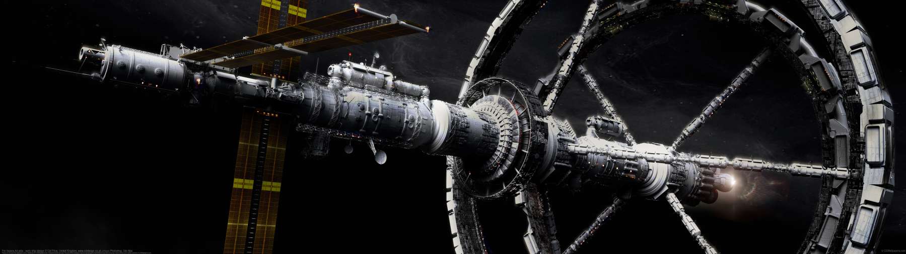 Per Aspera Ad asta : early ship design ultrabreit Hintergrundbild