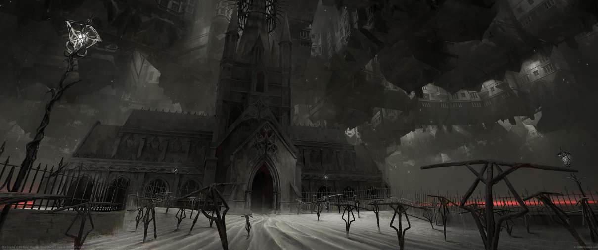 The Enigma of Blackbriar County - Black Church ultrabreit Hintergrundbild