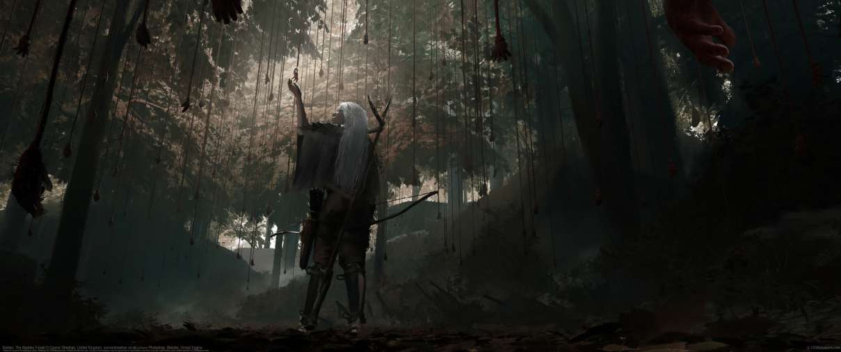 Kaidan: The Akateko Forest ultrabreit Hintergrundbild