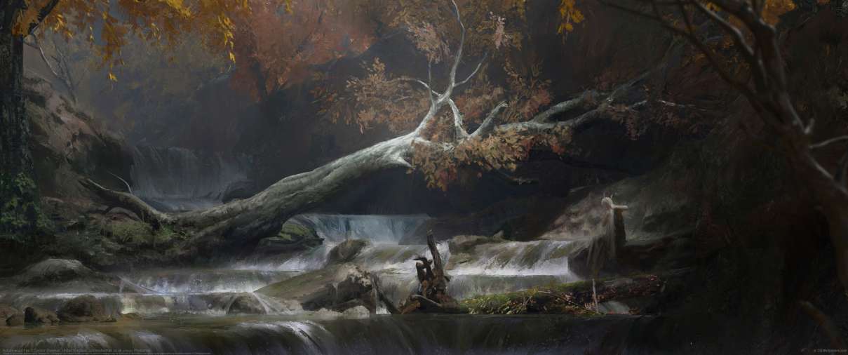 Autumnwood Fae ultrabreit Hintergrundbild