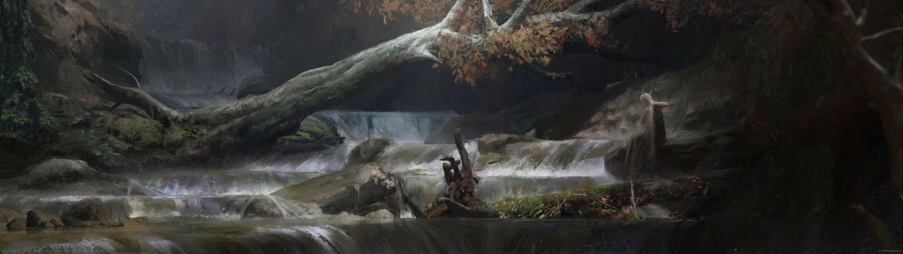 Autumnwood Fae ultrabreit Hintergrundbild