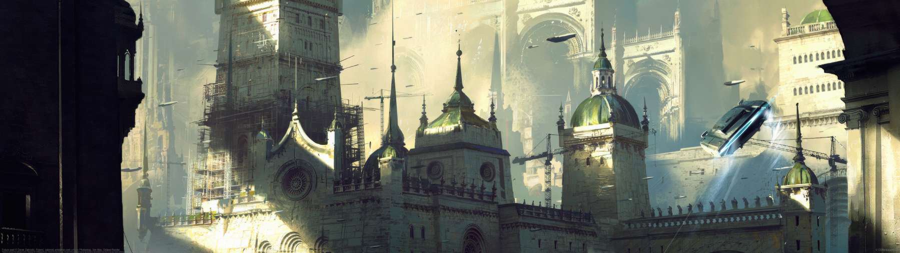 Future past ultrabreit Hintergrundbild