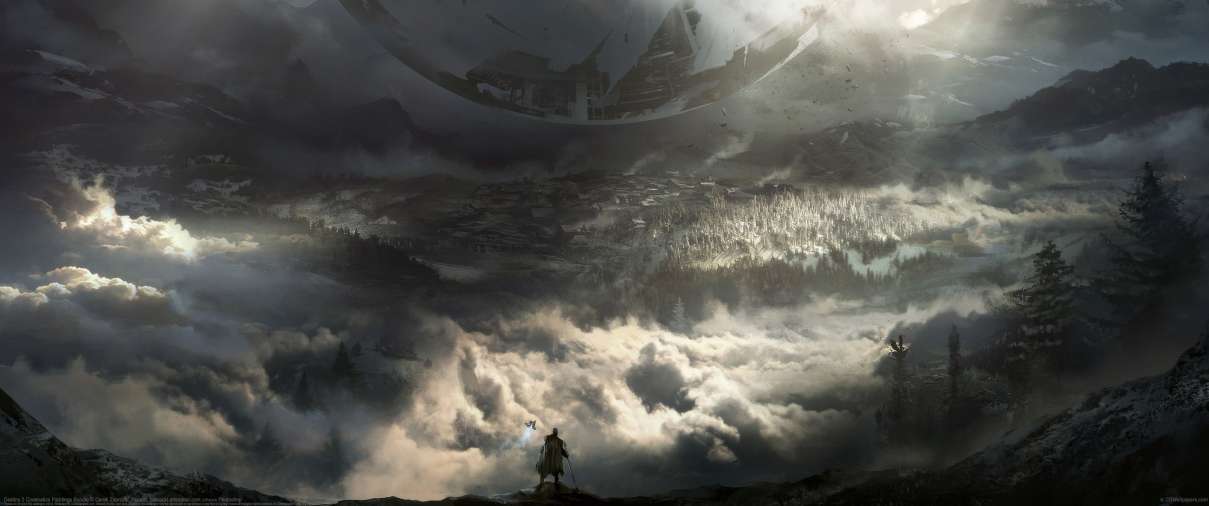 Destiny 2 Cinematics Paintings Bundle ultrabreit Hintergrundbild