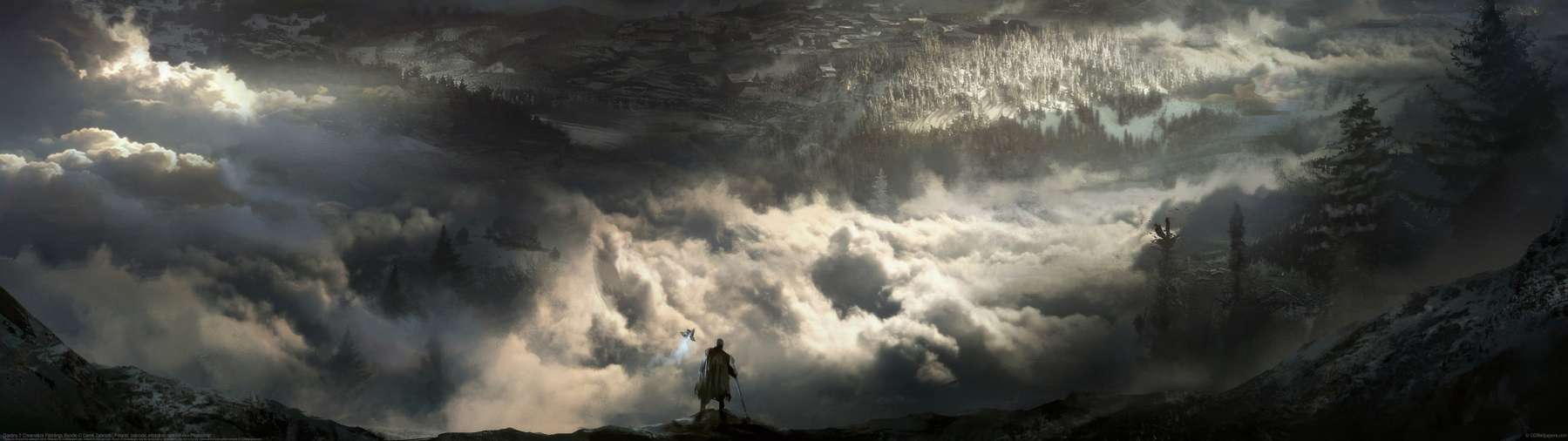 Destiny 2 Cinematics Paintings Bundle ultrabreit Hintergrundbild