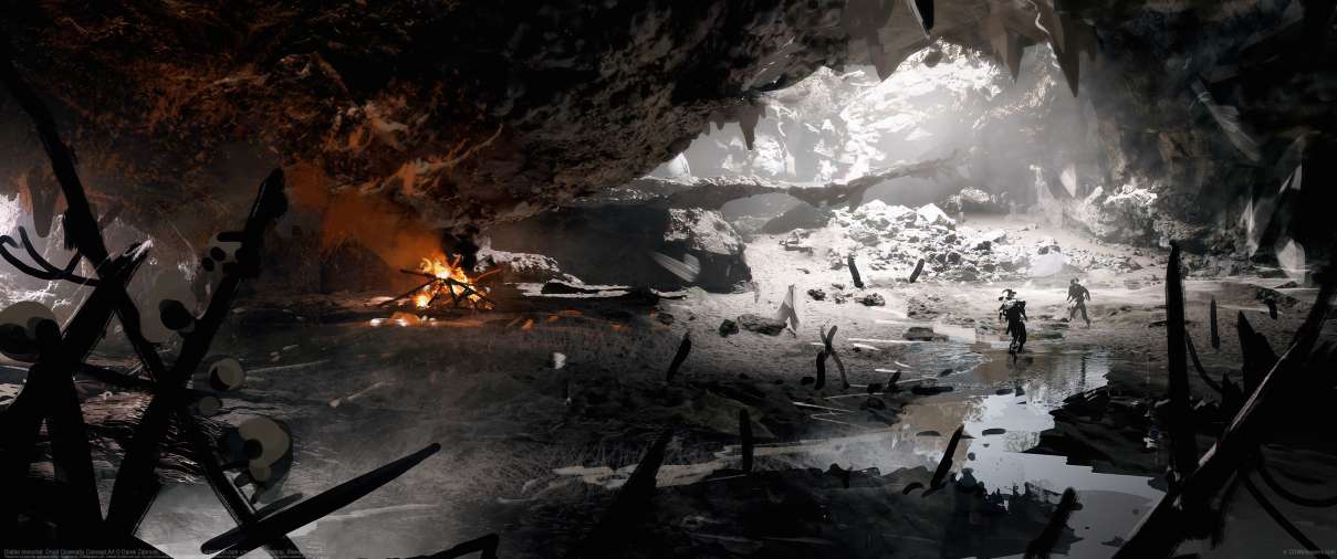 Diablo Immortal: Druid Cinematic Concept Art ultrabreit Hintergrundbild
