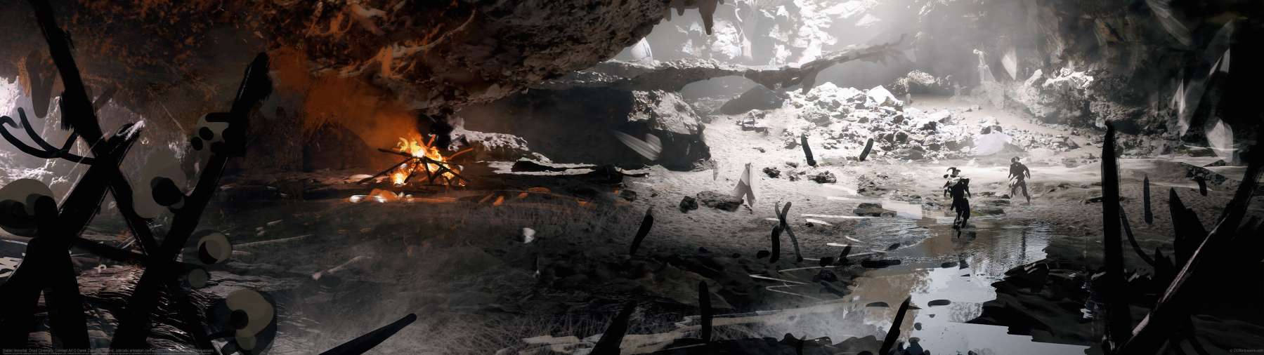 Diablo Immortal: Druid Cinematic Concept Art ultrabreit Hintergrundbild